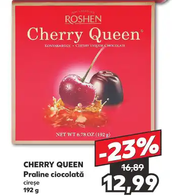 Kaufland CHERRY QUEEN Praline ciocolată Ofertă