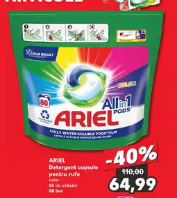 Kaufland ARIEL Detergent capsule pentru rufe Ofertă