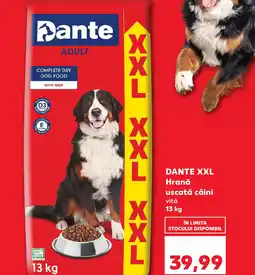 Kaufland DANTE XXL Hrană uscată câini Ofertă