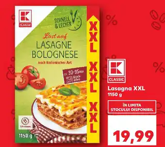 Kaufland Lasagna XXL Ofertă