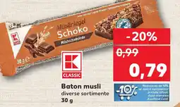 Kaufland Baton musli Ofertă