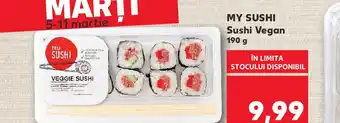 Kaufland MY SUSHI Sushi Vegan Ofertă