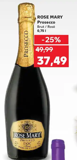 Kaufland ROSE MARY Prosecco Ofertă