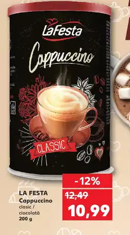 Kaufland LA FESTA Cappuccino clasic / ciocolată Ofertă