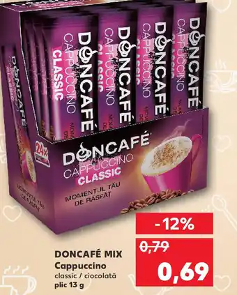 Kaufland DONCAFÉ MIX Cappuccino Ofertă