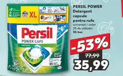 Kaufland PERSIL POWER Detergent capsule pentru rufe Ofertă