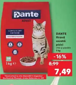 Kaufland DANTE Hrană uscată pisici Ofertă