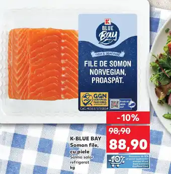 Kaufland K-BLUE BAY Somon file, cu piele Ofertă