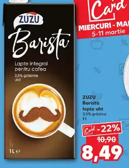 Kaufland ZUZU Barista lapte uht Ofertă