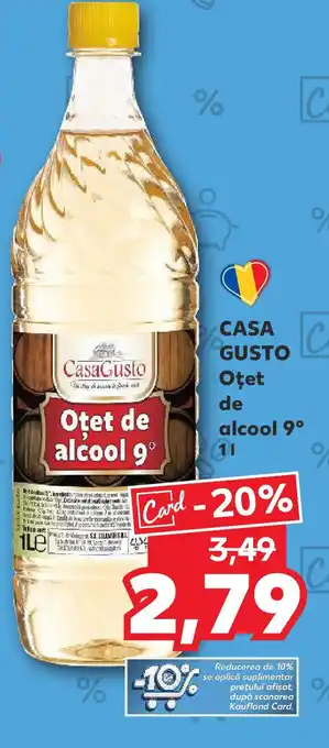 Kaufland CASA GUSTO Oțet de alcool 9° Ofertă