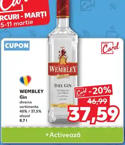 Kaufland WEMBLEY Gin Ofertă