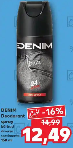 Kaufland DENIM Deodorant spray bărbați Ofertă