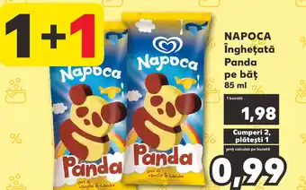 Kaufland NAPOCA Îngheţată Panda pe băt Ofertă