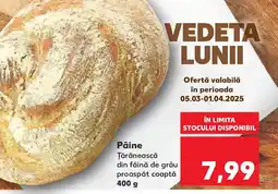 Kaufland Pâine Țărănească Ofertă