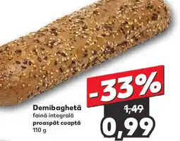 Kaufland Demibaghetǎ faină integrală Ofertă