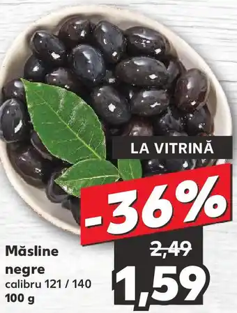 Kaufland Măsline negre Ofertă