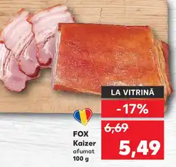 Kaufland FOX Kaizer Ofertă