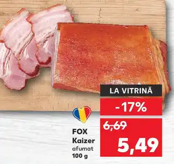 Kaufland FOX Kaizer Ofertă