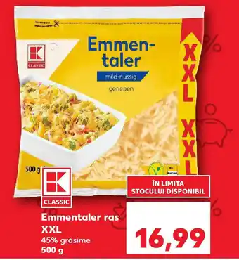 Kaufland Emmentaler ras XXL Ofertă