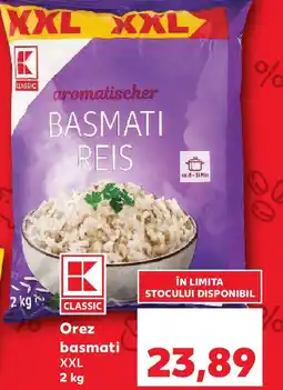 Kaufland Orez basmati XXL Ofertă