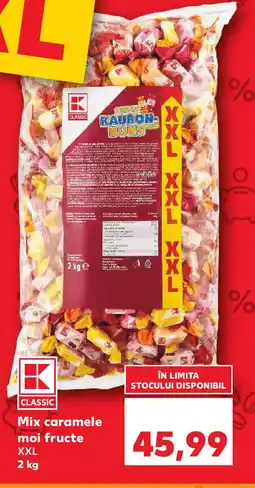 Kaufland Mix caramele moi fructe XXL Ofertă