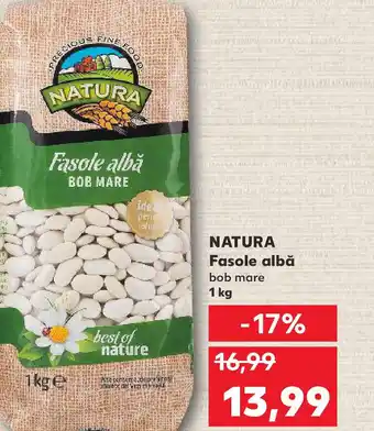 Kaufland NATURA Fasole albă bob mare Ofertă