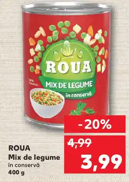 Kaufland ROUA Mix de legume Ofertă