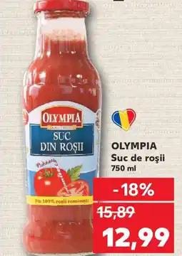 Kaufland OLYMPIA Suc de roşii Ofertă