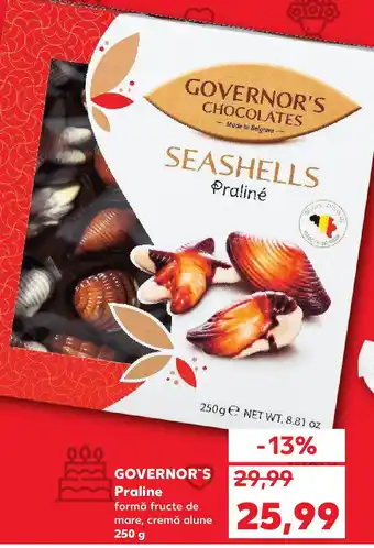 Kaufland GOVERNOR'S Praline Ofertă