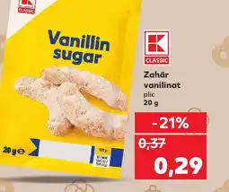 Kaufland Zahăr vanilinat plic Ofertă