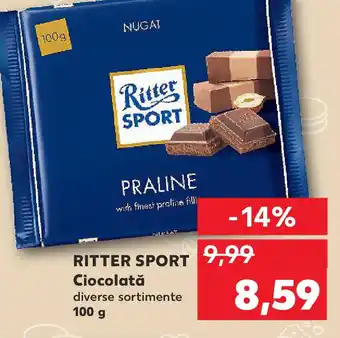 Kaufland RITTER SPORT Ciocolată Ofertă