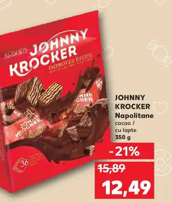 Kaufland JOHNNY KROCKER Napolitane Ofertă