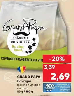 Kaufland GRAND PAPA Covrigei Ofertă