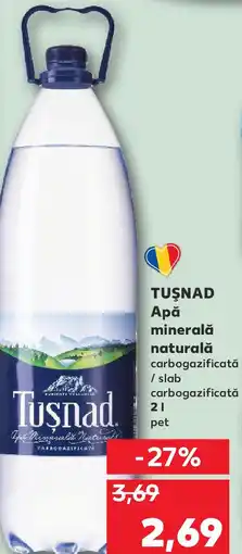 Kaufland TUŞNAD Арӑ minerală naturală Ofertă