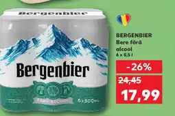 Kaufland BERGENBIER Bere fără alcool Ofertă