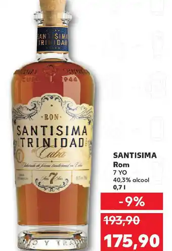 Kaufland SANTISIMA Rom Ofertă