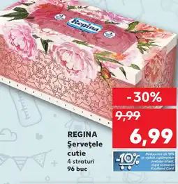 Kaufland REGINA Şerveţele cutie Ofertă