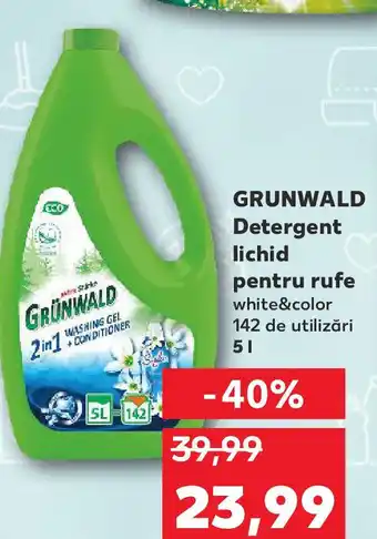 Kaufland GRUNWALD Detergent lichid pentru rufe Ofertă