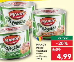 Kaufland MANDY Pastă vegetală Ofertă