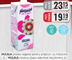 CBA HULALA produs vegetal pentru prăjituri, cu îndulcitor Ofertă