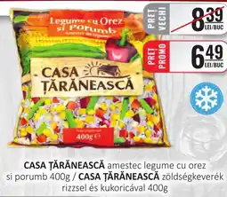 CBA CASA ȚĂRĂNEASCĂ amestec legume cu orez si porumb Ofertă