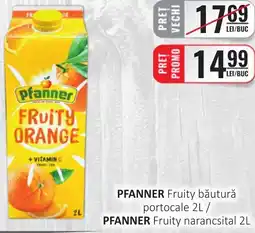 CBA PFANNER Fruity băutură portocale Ofertă