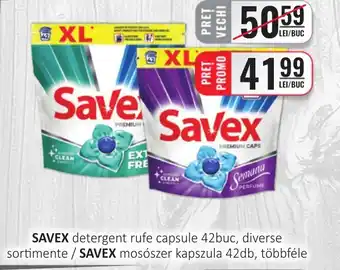 CBA SAVEX detergent rufe capsule Ofertă