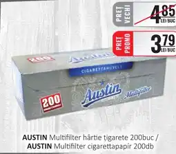 CBA AUSTIN Multifilter hârtie ţigarete Ofertă