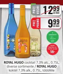 CBA ROYAL HUGO Cocktail 7.3% alc. Ofertă