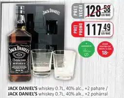 CBA JACK DANIEL'S whiskey Ofertă