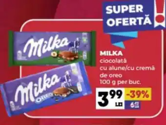 Annabella MILKA ciocolată cu alune/cu cremă de oreo Ofertă