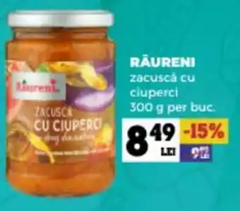 Annabella RAURENI zacusca cu ciuperci Ofertă