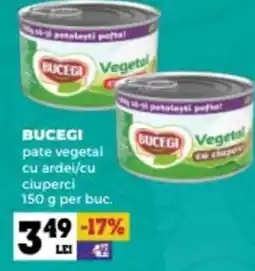 Annabella BUCEGI pate vegetal cu ardei/cu ciuperci Ofertă