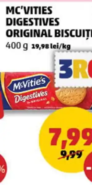 Penny MC'VITIES Digestives original biscuiti Ofertă